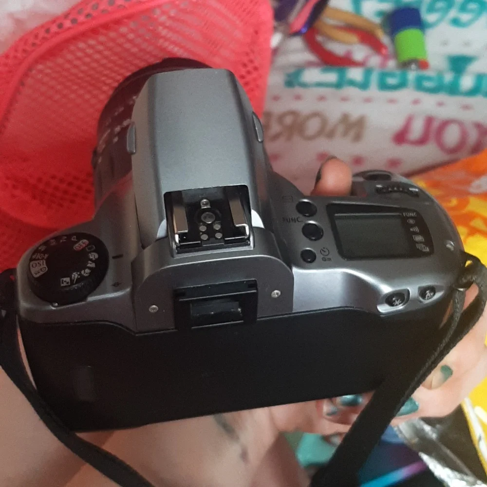 Canon camera EOS rebel grey